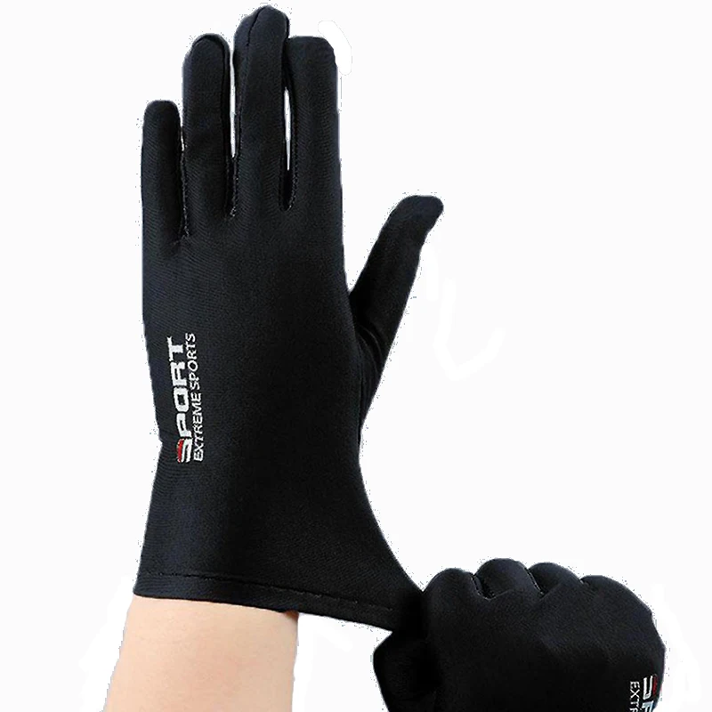 Summer Ice Silk Touchscreen Anti slip Gloves Outdoor Fishing Waterproof Sunscreen Gloves Bicycle Gloves