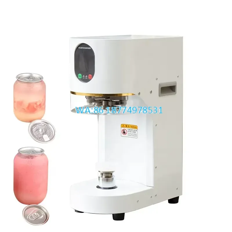 Wmwmnu for Fully Automatic Juice Can Seaming Easy Pull Filling Beverage Shop Commercial Industrial Packaging Sealing