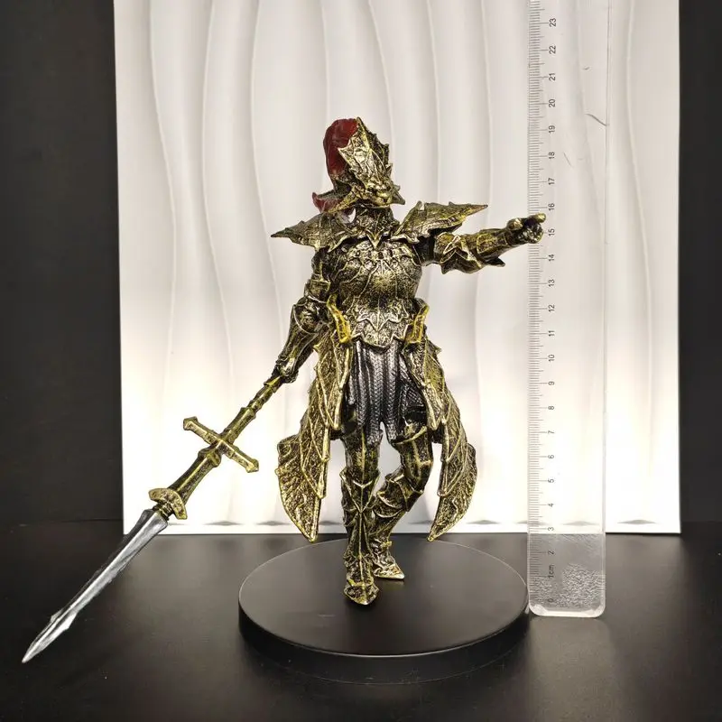 New Dragon Slayer Ornstein Dark Souls Wargame Anime Action Figure Pvc Model Collectible Desktop Ornament For Game Enthusiasts - view 5