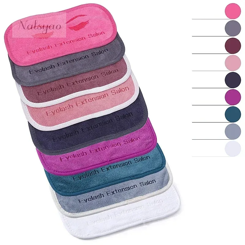 Professional Eyelash Extension Forehead Soft Towel Sticker Stand Grafted Lash Pads Tray Pallet Holder Beauty Salon