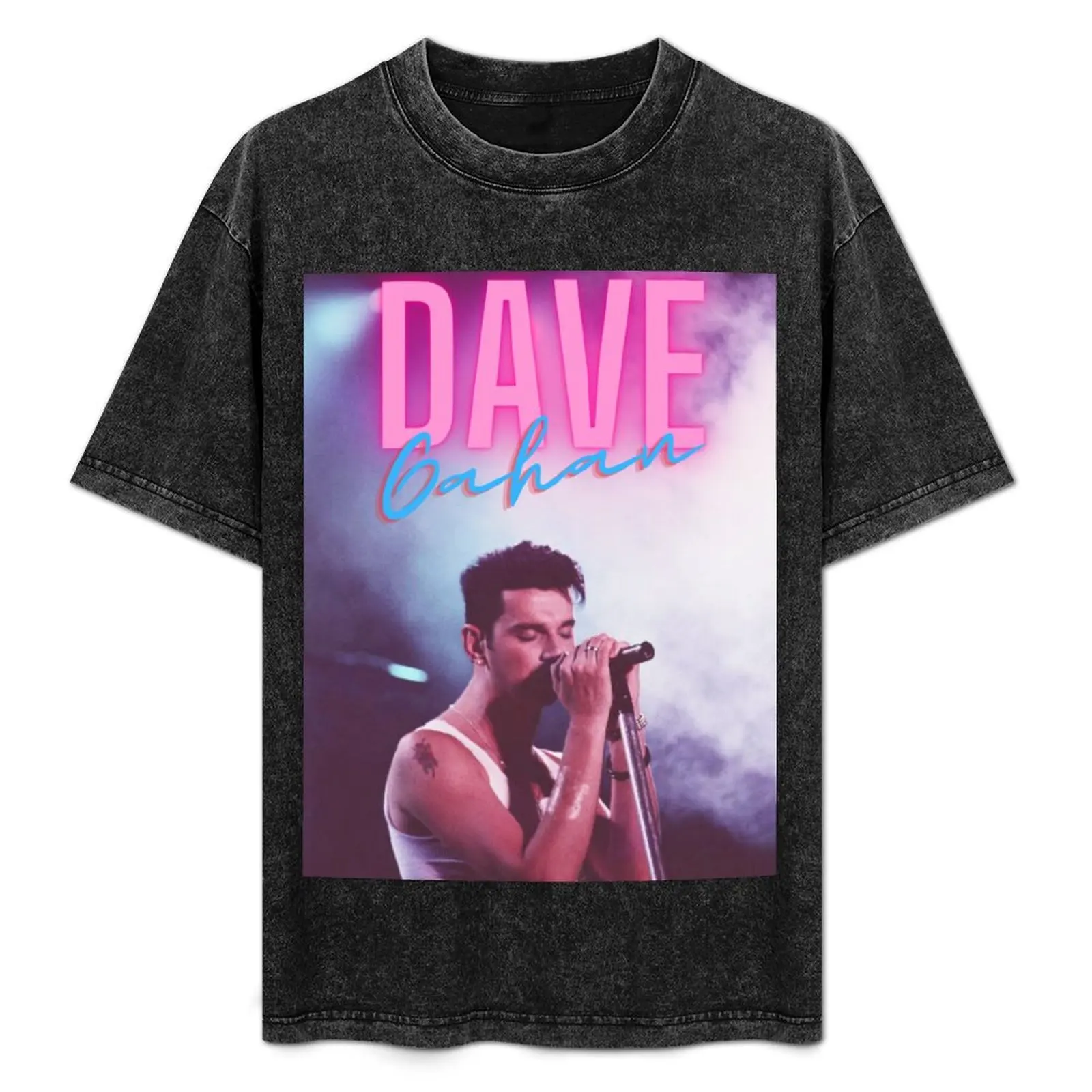 

Dave Gahan on Stage T-Shirt tees customs design your own mens white t shirts