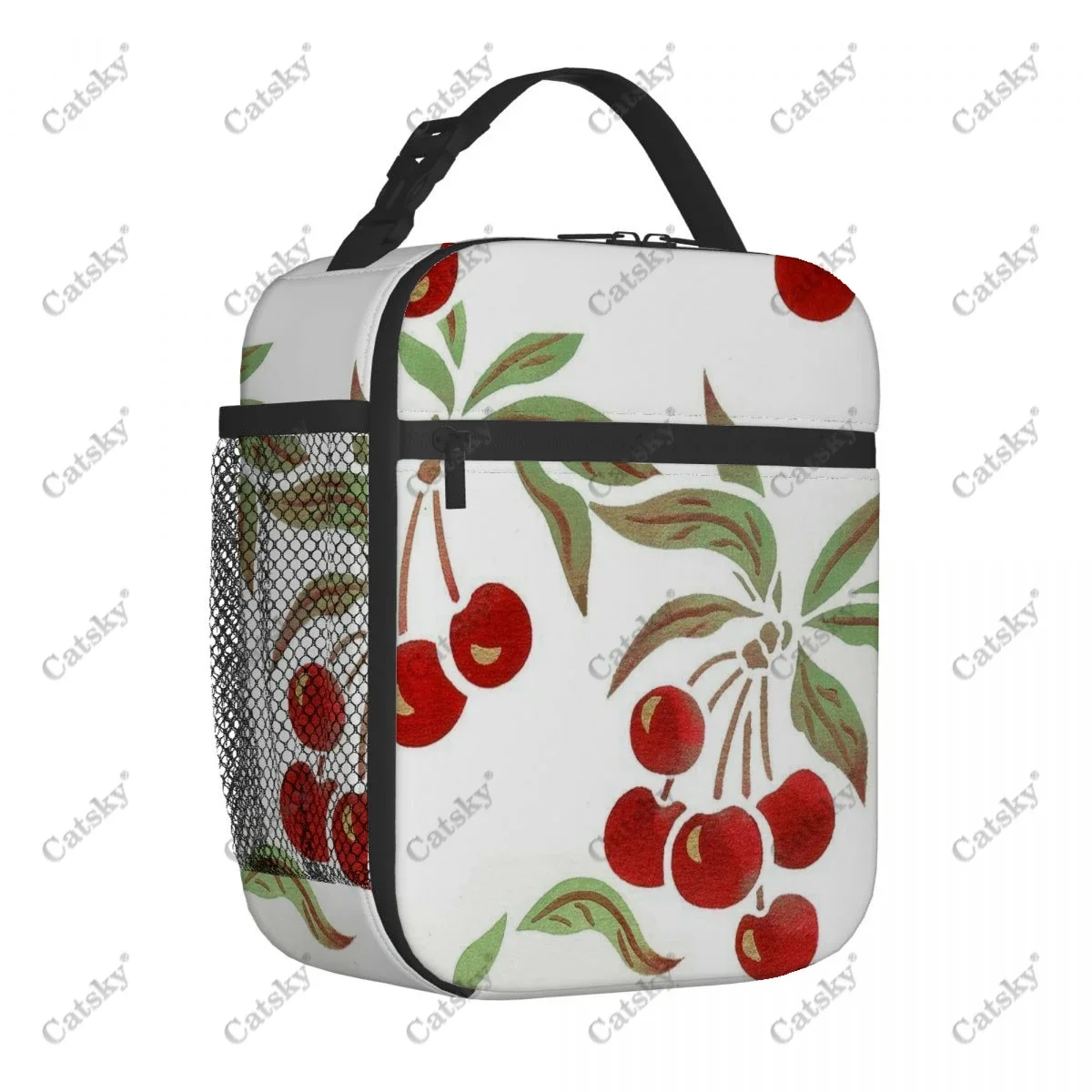 cherry fruit   Lunch bag portable aluminum foil thickened thermal insulation lunch-bag waterproof lunchs bags handbag