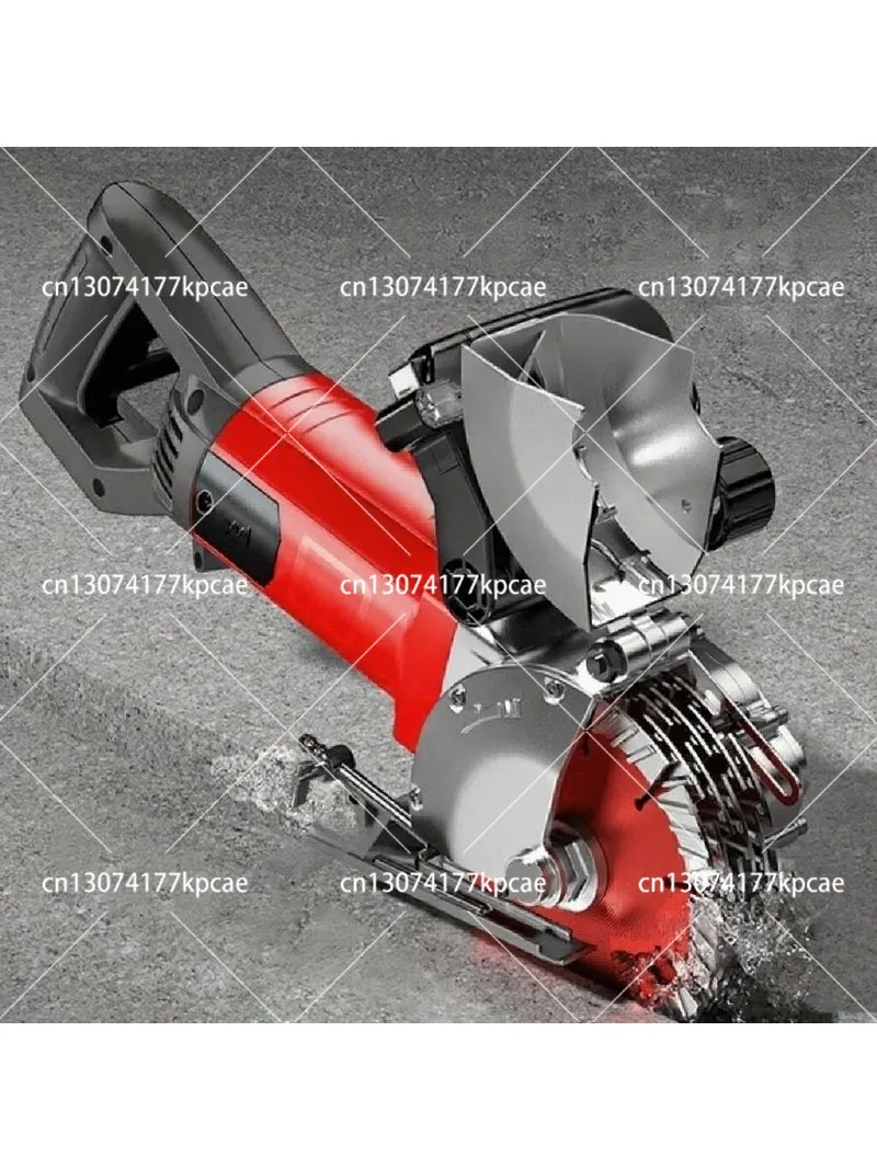 Wall Chaser Electric Groove Cutter Dustless One-Time Forming for Hydropower Installation