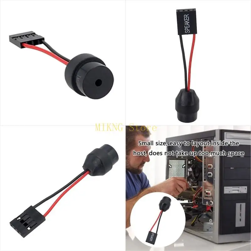 لوحات Motherboards Buzzer Board Mini Plud Speed ​​Speaker Beep Alarmer لجهاز الكمبيوتر الشخصي الأفضل بيع