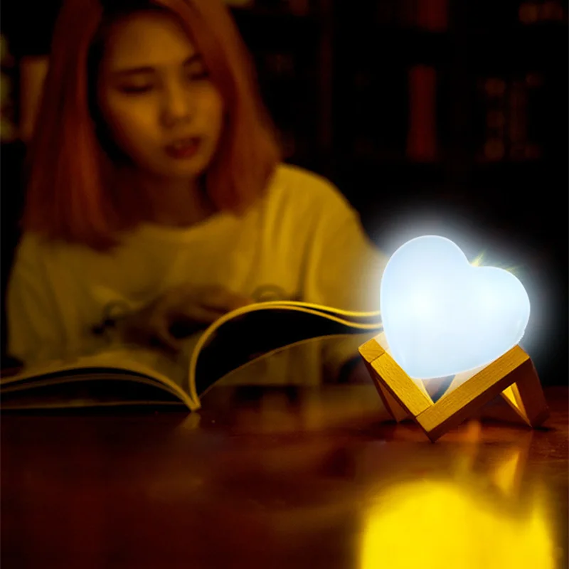 Purse Light Handbag Light -led Luminous Handbag Bag Light Heart-shaped Touch Sensor Light Mini Clip Backpack Light