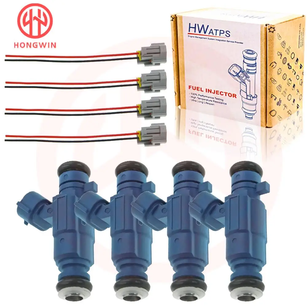 4x Fuel Injector Nozzle 35310-02900 For Hyundai Atos MX i10 PA Kia Picanto BA 1.1 9260930017 3531002900