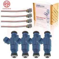 4x Fuel Injector Nozzle 35310-02900 For Hyundai Atos MX i10 PA Kia Picanto BA 1.1 9260930017 3531002900