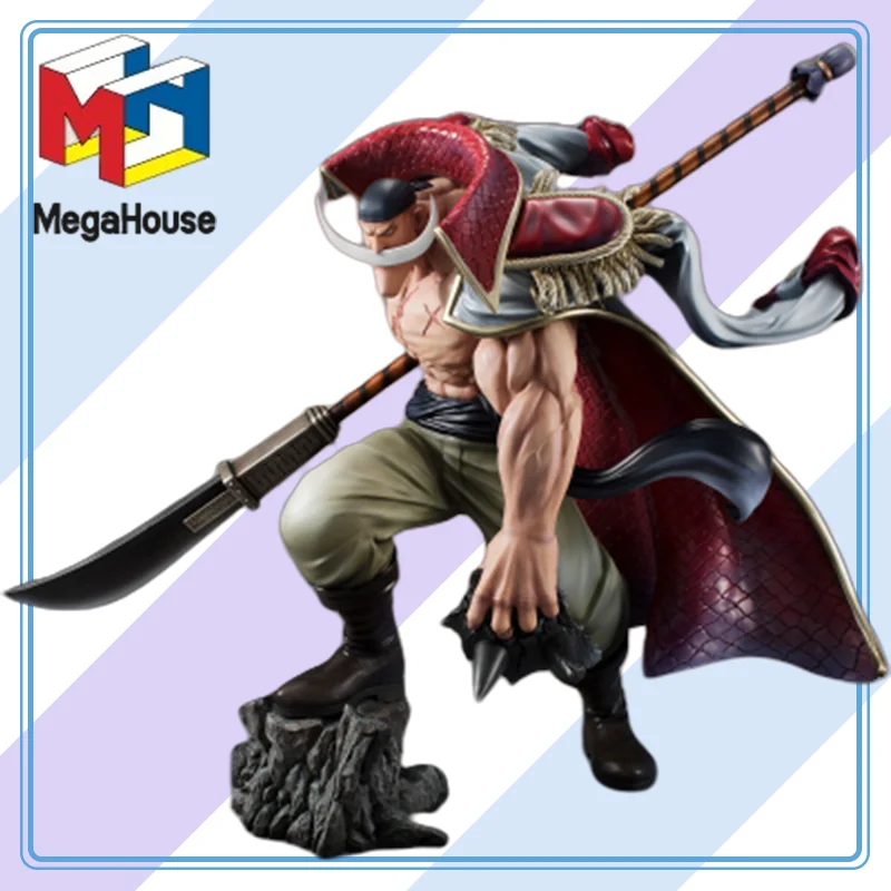 

MegaHouse Genuine One Piece - Edward Newgate - Portrait of Pirates Maximum Collection Series Model Cartoon Character Garage Kit