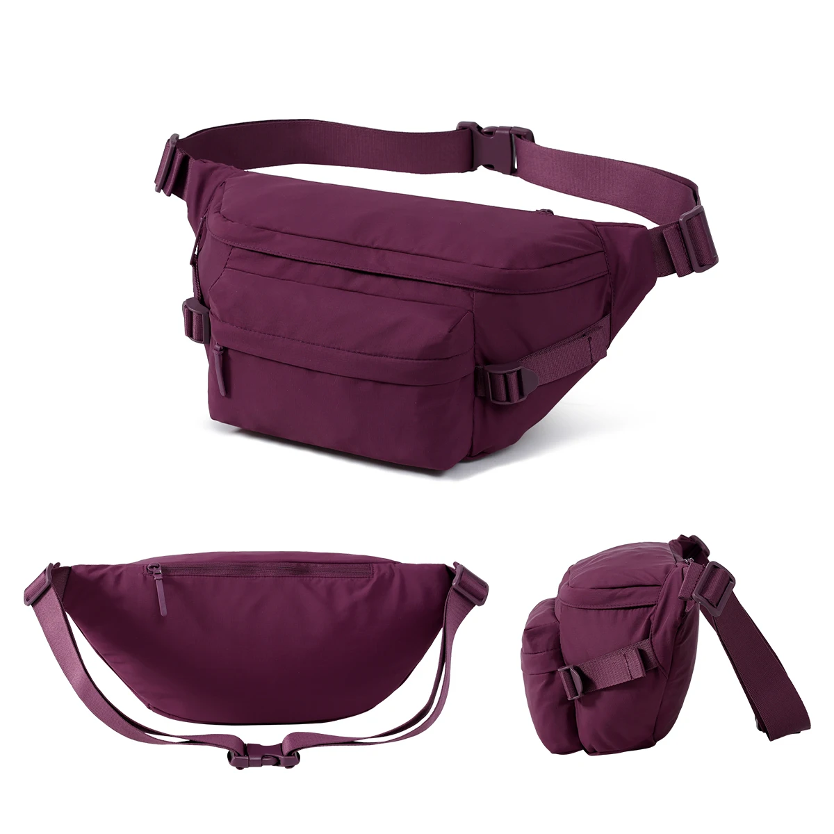 Bolso cruzado de hombro para hombre, estilo ciclismo - alternate angle