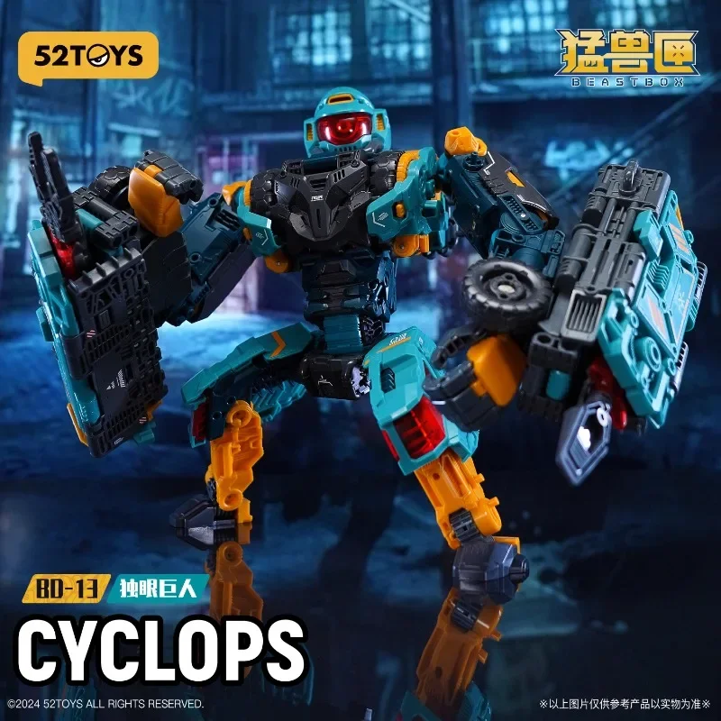 52TOYS BEASTDRIVE BD-13 CYCLOPS Assemble Robot Converting in Giants and Trucks Gifts  Toys  Action Figure Collectible