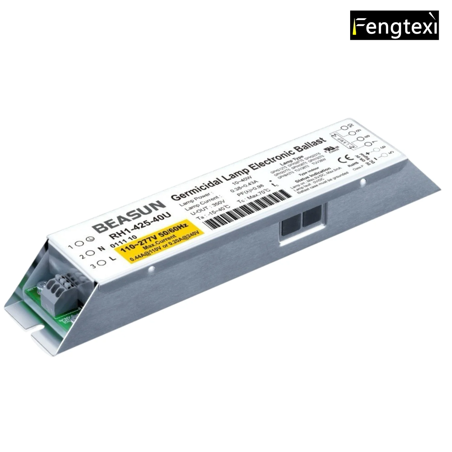 Electronic Ballast RH1-425-400/RH1-800-100 is Used for 10-40W/40-100W Ultraviolet Lamps