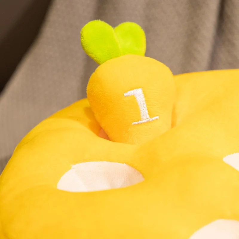 Early Education Doll Pulling Carrot Plush Toy Stuffed Radish Vegetable Plant Plush Pillow Creative Gift Pet Chew Toy