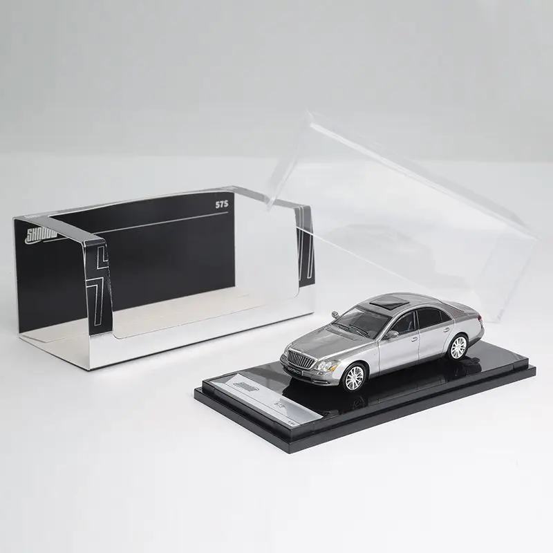 รถโมเดลโลหะผสม DCT/ Shadow 1/64 Mercedes-Benz Maybach 57S ของเล่นเด็ก ของขวัญคริสต์มาสสำหรับเด็กผู้ชาย