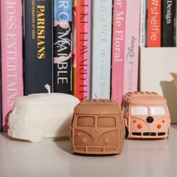 Boowan Nicole Kombi Camper Van Silicone Molds for Candles DIY Aromatherapy Candle Making Mould Home Decoration