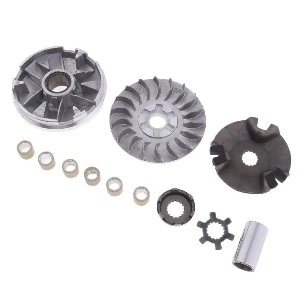 Heavy Duty Variator Set Replacement Motorcycle Roller Kit for Yamaha Jog 50 Zuma 50 BWS AXIS Nitro 50cc