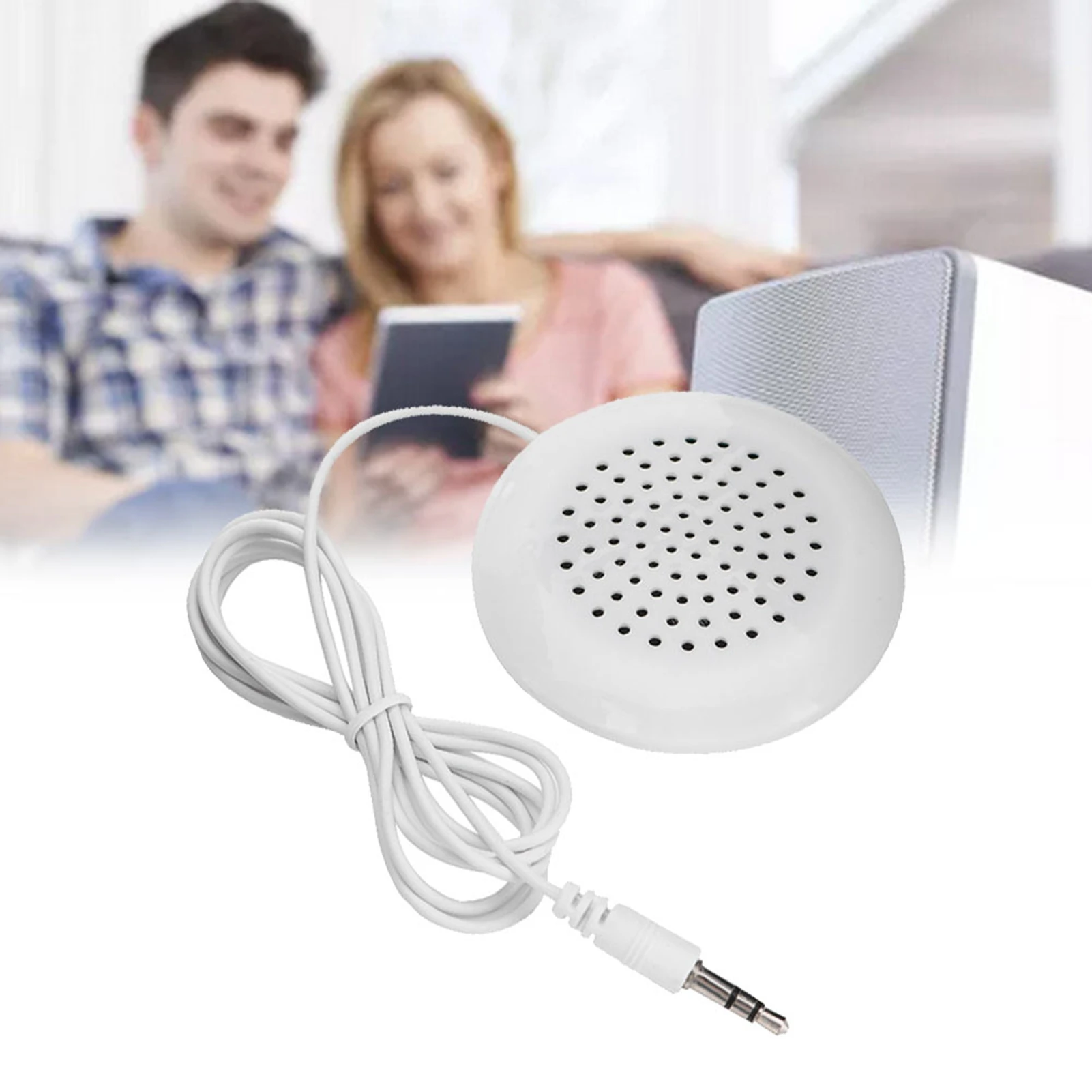 DIY Pillow Speaker 3.5mm Mini Stereo Speaker For MP3 Phone Portable CD