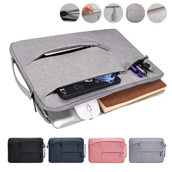 Laptops Sleeve Handbag Case for Macbook Pro Air 12 13 14 15 15.6 16 inches Waterproof Notebook Cover for Lenovo ASUS Huawei Bag