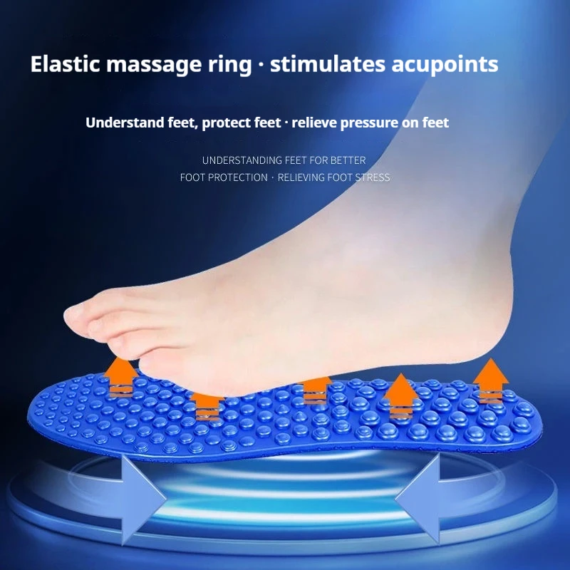 Relieve foot fatigue Shoes Insoles Finger pressure board Massage Insole Men Woman Shoe Pads Soft Sports Casual Shoes Sole 1Pair