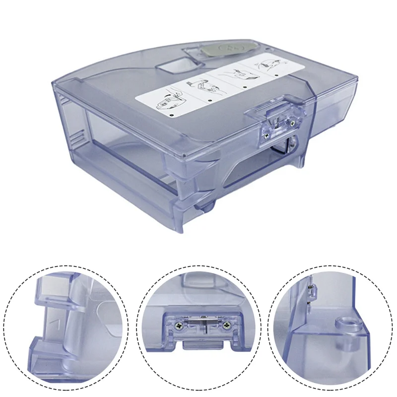 Para roborock q7 max q7 max + t8 peças de reposição caixa lixo tanque água caixa pó aspirador peças acessórios