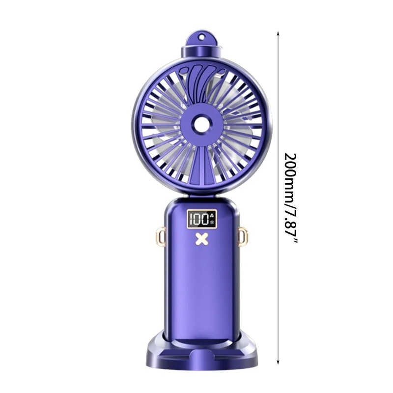 Ricarica USB 5 Ventilatore eolico Ventilatore portatile Condizionatori da campeggio per desktopVentilatore