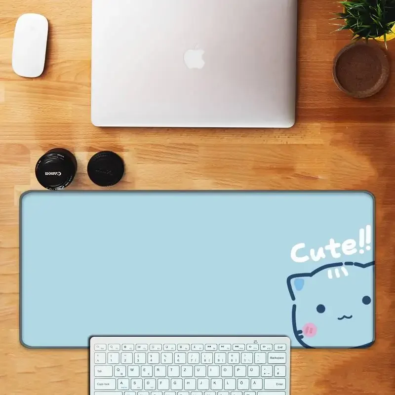 

Funny cute cat cartoon Office Mice Gamer Soft Mouse Pad Extra Large Mouse Pad Big Computer Gaming Mousepad Anti-slip Mouse Mat