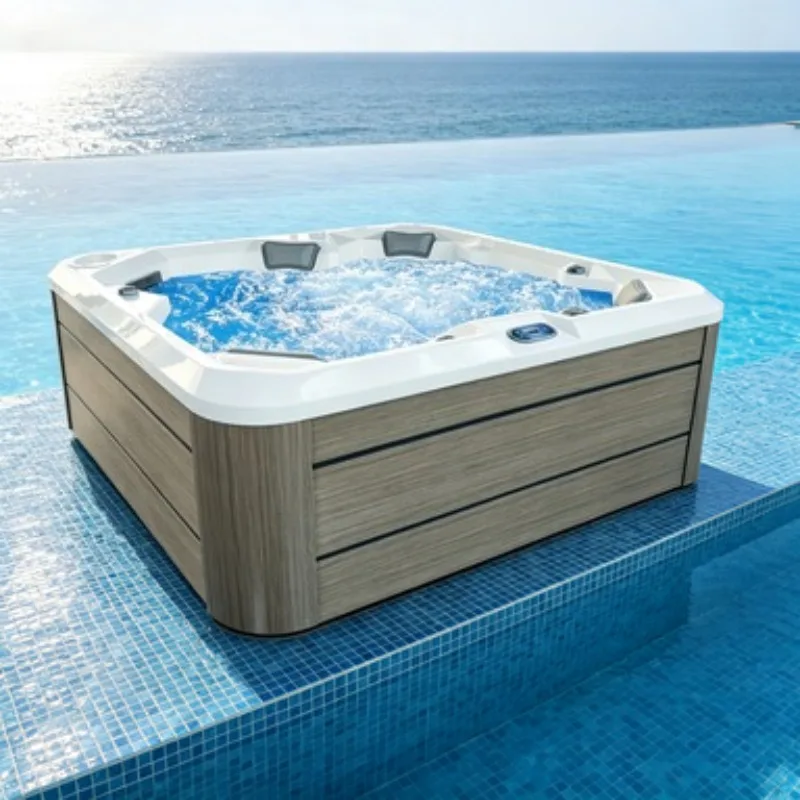 Multifunction Outdoor Swimming Whirlpool Spa Hot Tub Bathtub Acrylic Massage Jacuzzi with Electric Keep Warm System