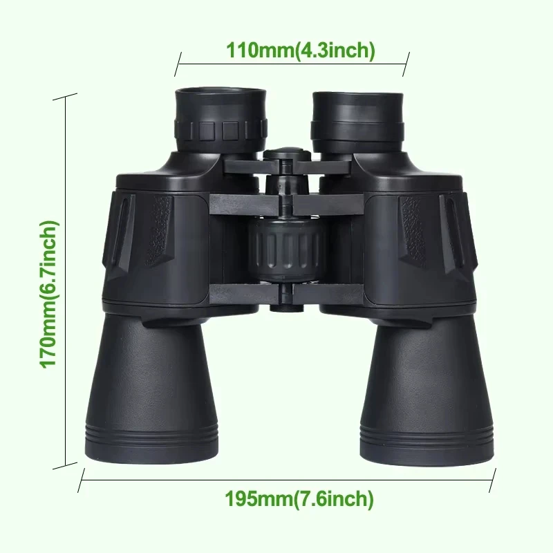 20X50 High Powered Binoculars for Adults, Professional FMC Lens Central Focus, HD Optics for Bird Watching, Hunting & Travel