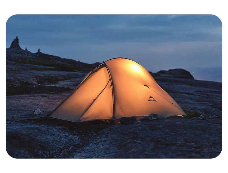 Naturehike Cloud Up Campingzelt Pro Wanderzelt Bergsteigerzelt Reisezelt Outdoor Übernachtungszelt Wasserdicht Winddicht Ultraleicht Tragbarer Sonnenschutz – Detail 10