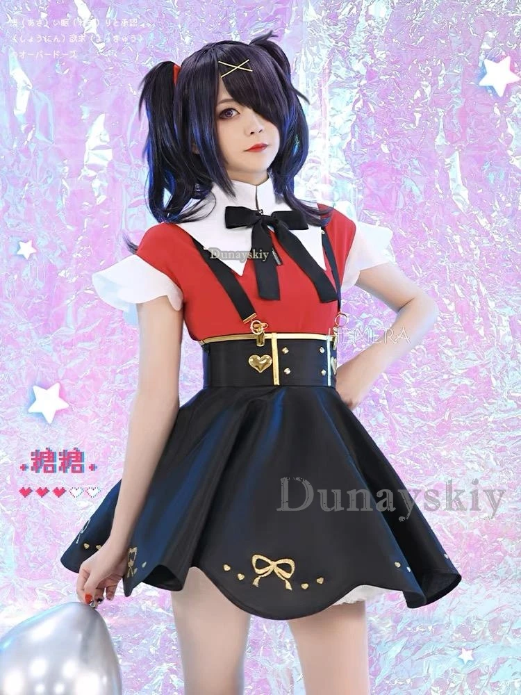 Game Needy Girl Overdose KAngel Cosplay Ame Lolita Costume Game NEEDY STREAMER OVERLOAD Cosplay KAngel Costume With Wig Set Gift