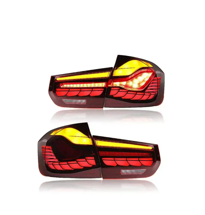 Auto Car GTS Style LED Rear Lamp for 2013-2018 for BMW F30 F35 F80 M3 320 325i Tail Light New Clear Lens Smoked Color