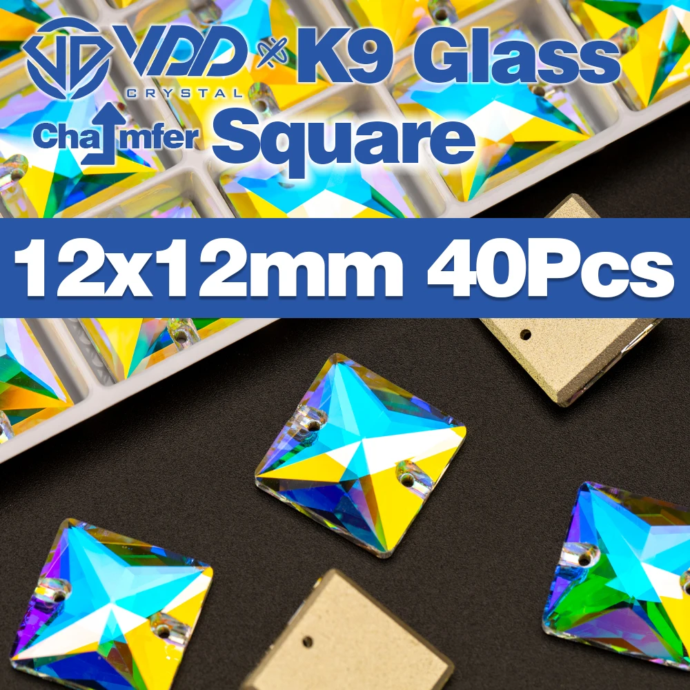 VDD Fase AAAAA Top Qualität K9 Glas Nähen Auf Strass Nähen Kristall AB Flatback Stein Für Kleidung Zubehör Hochzeit Kleid – Detail 38
