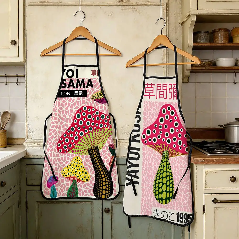 

Новый фартук из нетканого материала K-Kusamas Y-Yayoi для декора, маслоотталкивающий, для украшения на Рождество, подарок Санта-Клаусу