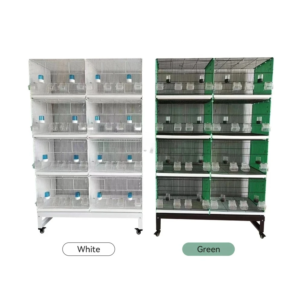 Multi Layer Large Pet House Birds Stackable Bird Cage Canary Breeding Cages Movable Splice Pigeon Parrot Bird Breeding Cage