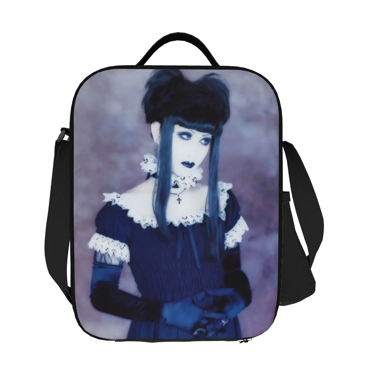 

Custom Malice Mizer Mana Sama Moi Meme Moitie Insulated Lunch Tote Bag for Women Portable Thermal Cooler Food Lunch Box Kids