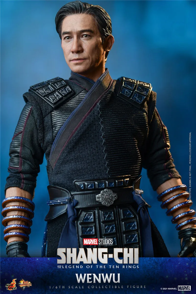 HT HOTTOYS MMS613 1/6 Scale Collectible Shang-Chi Wenwu Tony Leung Chiu Wai Figure 12 inch Action Body Doll for Hobby Gifts