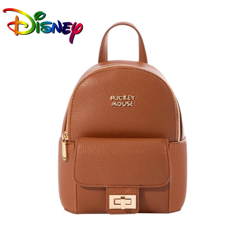 

Роскошная сумка-рюкзак Disney для женщин, модная мини-сумка с Микки Маусом для студентов, дизайнерская сумка Kawaii, портативная сумка