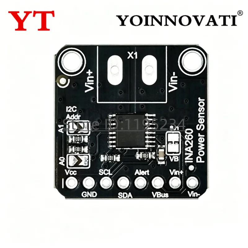 INA260 Voltage Current Power Sensor Module High Or Low Side Measurement Circuit Monitoring