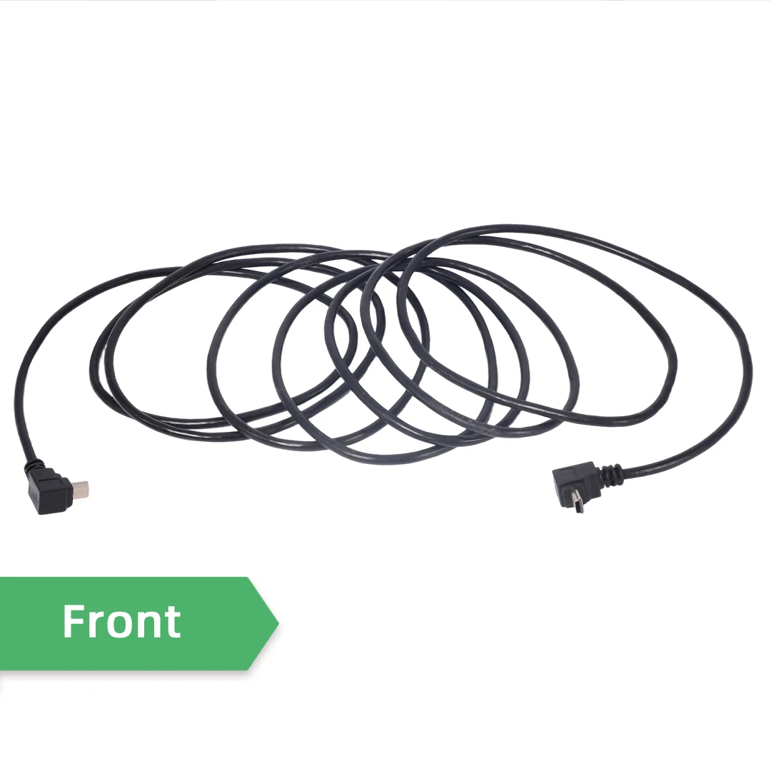 Mini USB Cable 3m Mini usb 5pin male to 5pin Male Data charge Cable MiniUSB up direction angled 90 degree Elbow 10ft