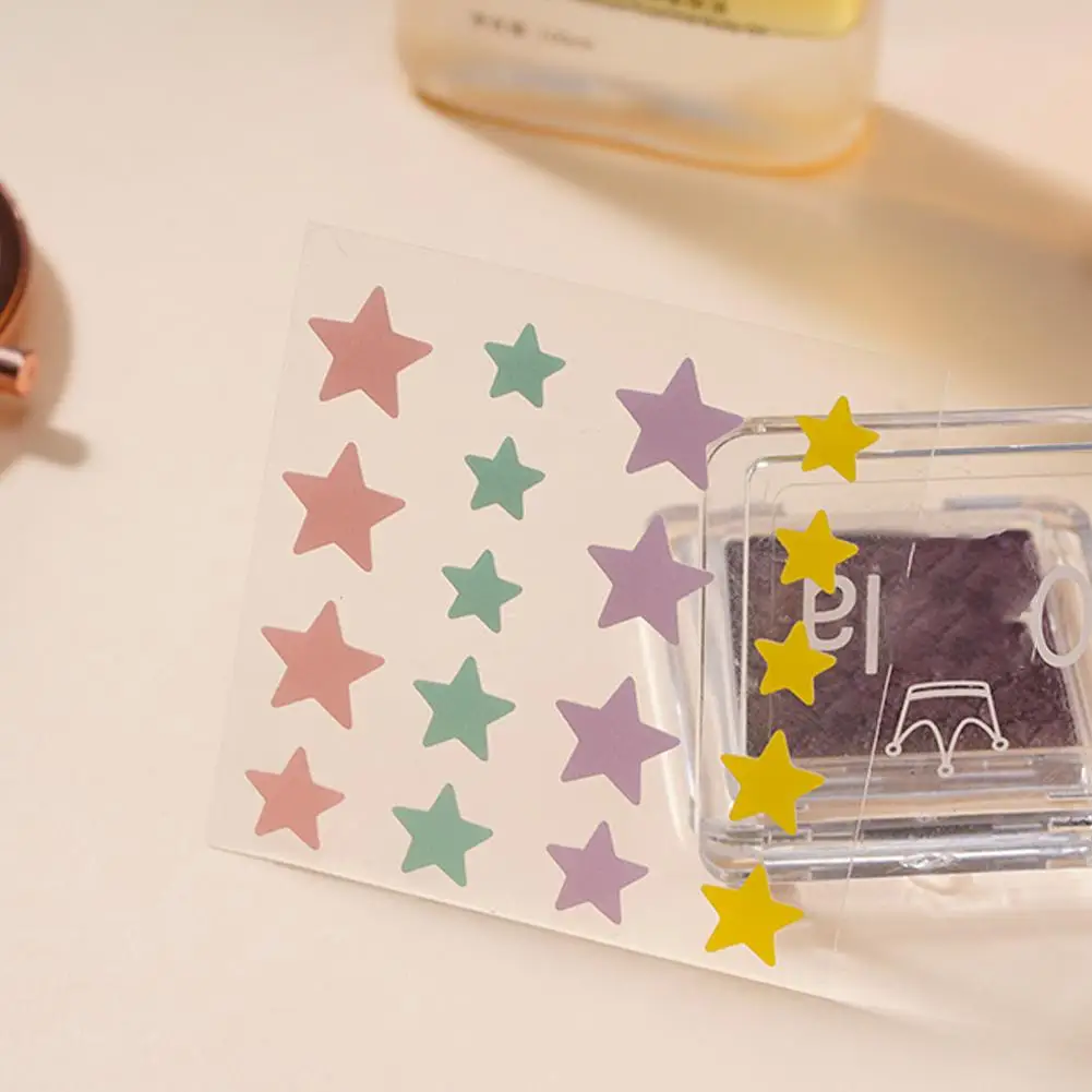 18/36 pz Colorato A Forma di Stella Acne Toppe E Stemmi Carino Unico Idrocolloide Brufolo Copertura Adesivo Invisibile Acne Cura Della Pelle Patch