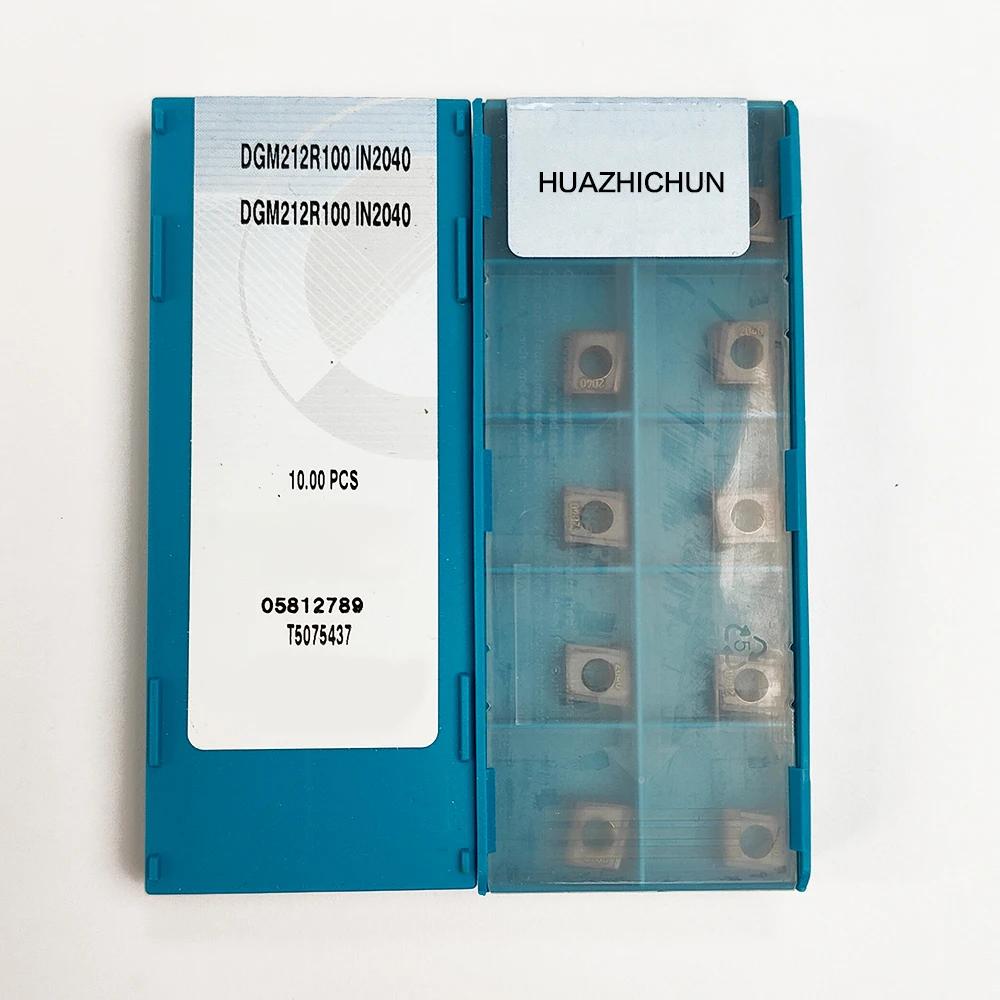 

HUAZHICHUN DGM212R100 IN2040 Carbide Milling Inserts