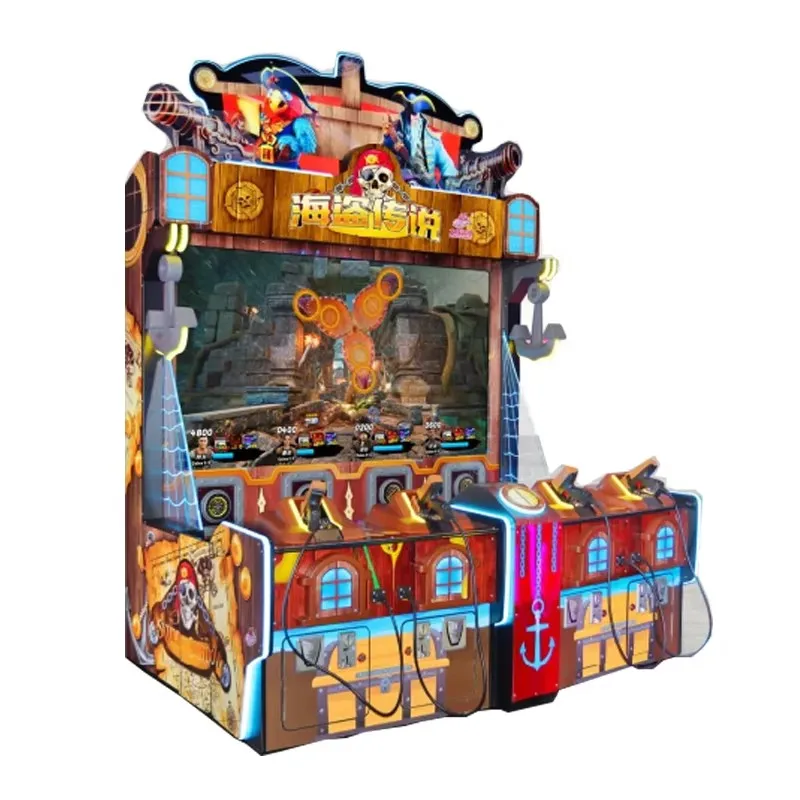 Shopping Mall Entertainment Games - Pirate Legend - High-definition Display Arcade Shooting Machine Coin-operated Games