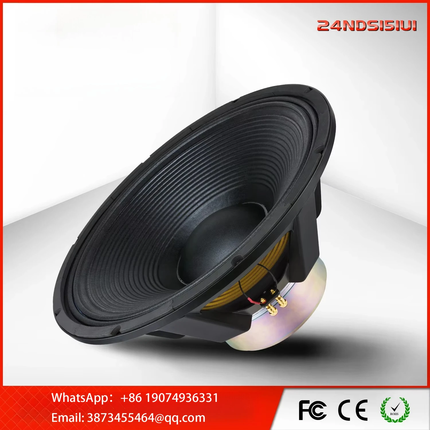 

Heavy Duty Professional Audio 5000W Powered 24 Inch Subwoofer.