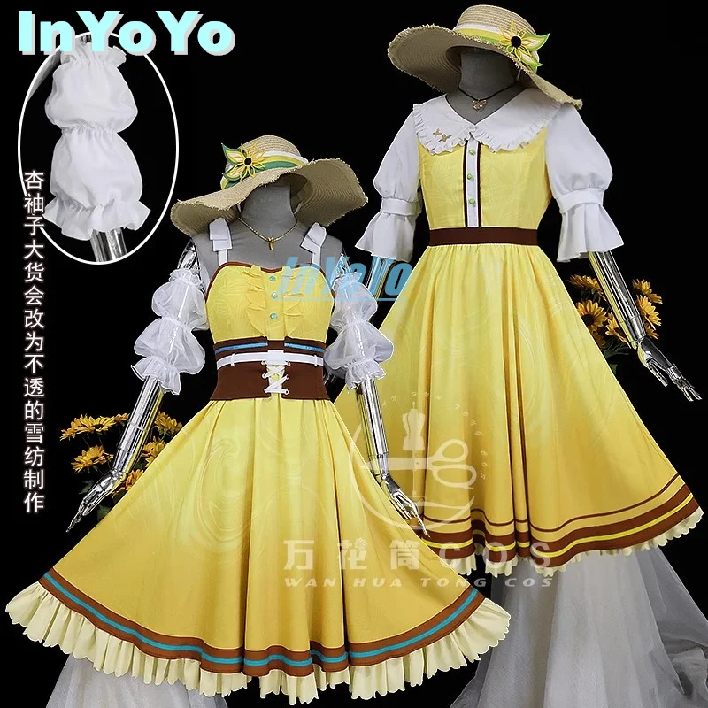 

InYoYo Azusawa Kohane/Shiraishi An Cosplay Costume Project Sekai PJSK Daily Wear Uniform Party Dress Halloween Outfit Women S-XL