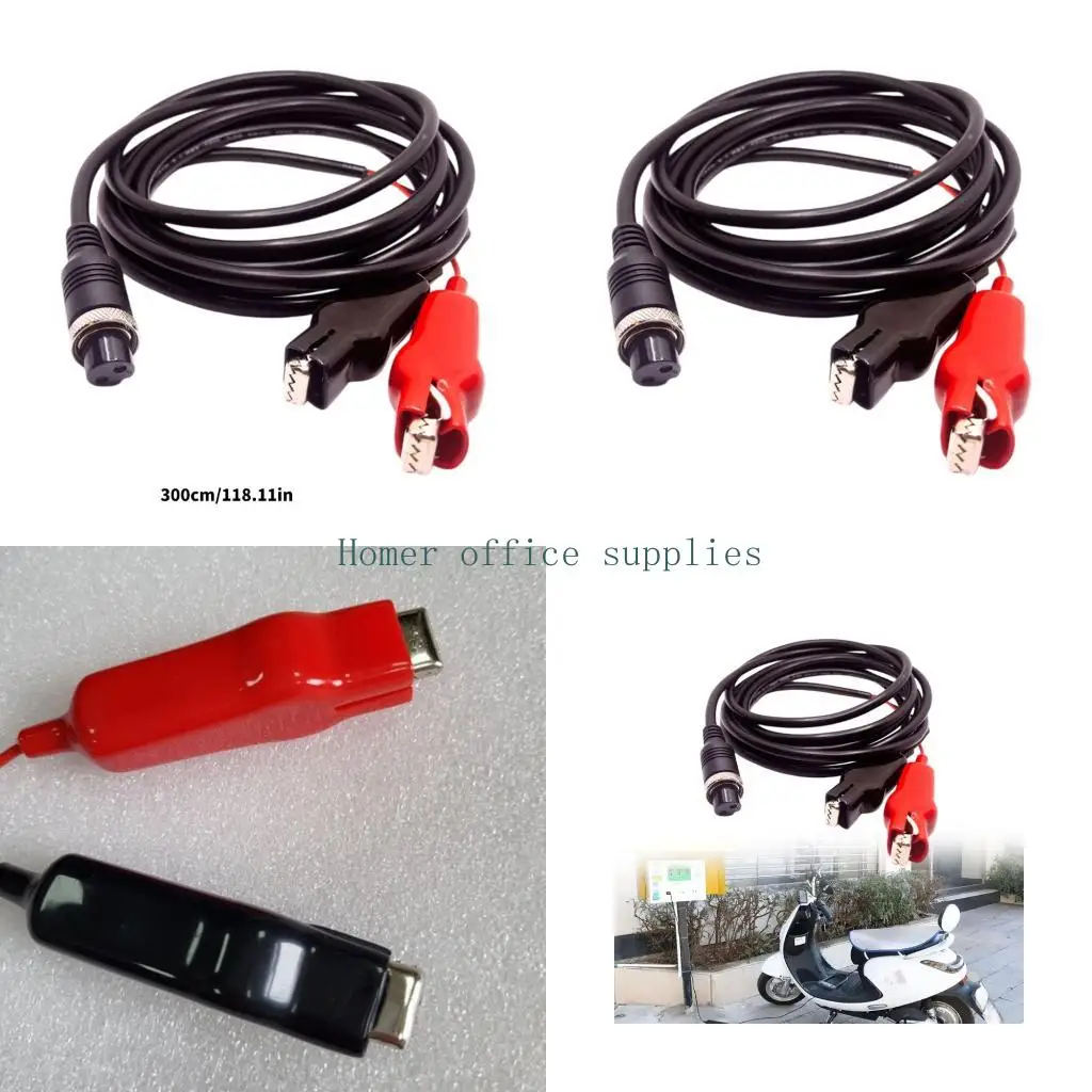 K43B 2Pin 3meter Electric Reel Extension Cable Compatible for 300J, 300MJL, 300JL, 300JS, 200, 200J, Multiple Fishing Model