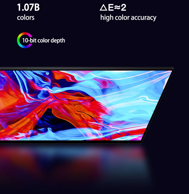 Tragbarer 16-Zoll-4K-Touchscreen-Monitor 100 % DCI-P3 550nit 3840 * 2400 16:10 Reise-Büro-Display für Telefon Laptop Switch Xbox – Detail 7