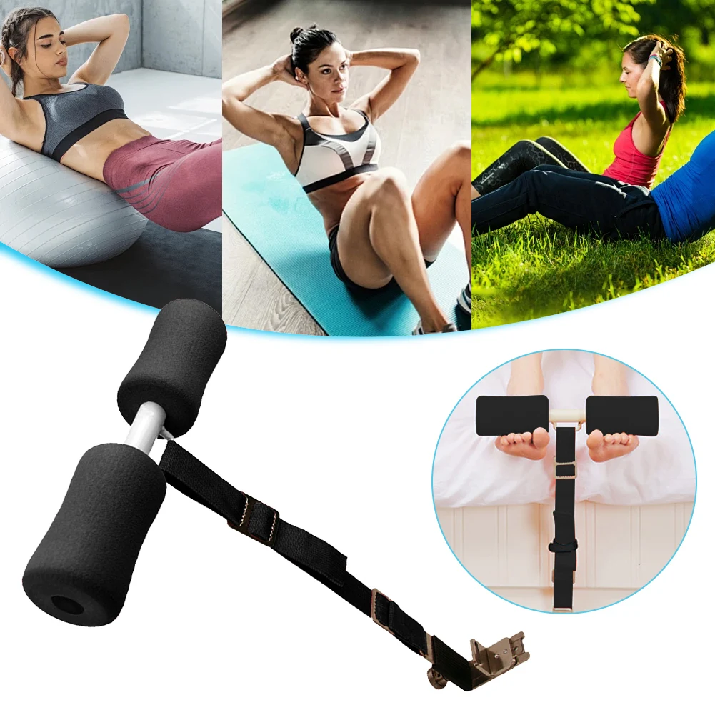 Hamstring Curl Strap Nordic Home Workout for Gear Hamstring Curls Adult Squats Ab Workout Nordic Curl Sit Up Machine Bodybuild