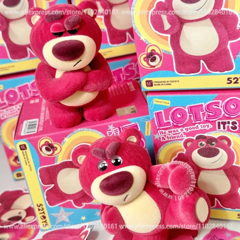 Lotso IT\'S ME drugiej generacji pudełko z niespodzianką Toy Story flokowana lalka Model prezent urodzinowy kolekcja dekoracyjna Anime figurka