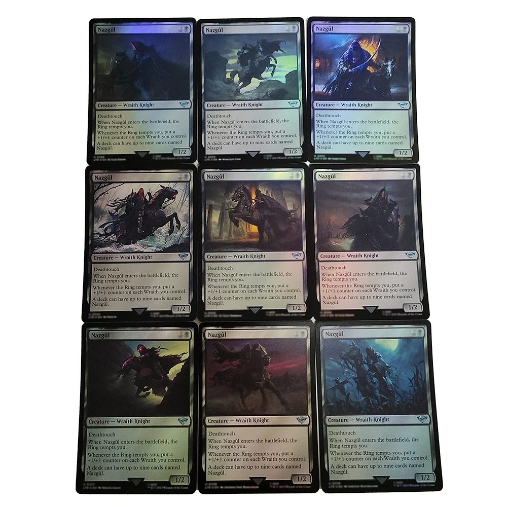 Professional Customization of High-Quality Nazgûl  FOIL Cards