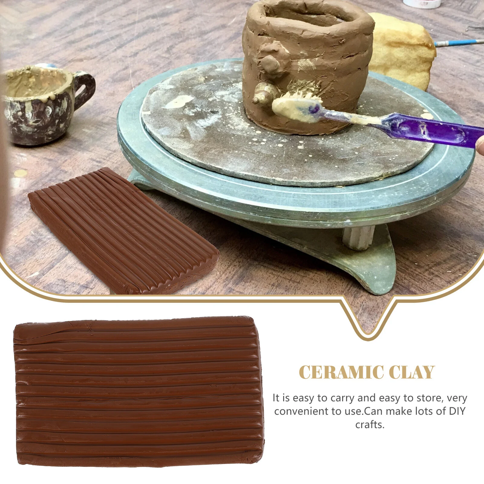 DIY Sculpting Polymer Clay Premium Polymer Clay Multi-purpose Polymer Clay Self hardening modeling