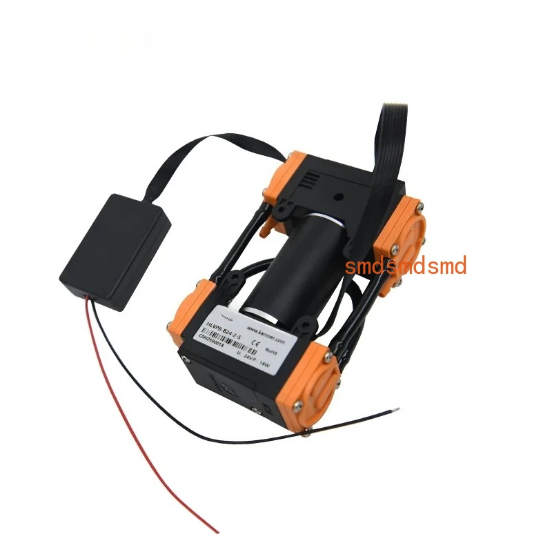 6-8L/min HLVP8 مضخة تفريغ الحجاب الحاجز موتور تيار مباشر الضغط السلبي 0.098Mpa منخفضة الضوضاء في الموازية/سلسلة للمختبر والجمال #2